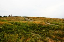 Старый казачий вал в станице Маныческой