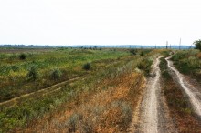 Старый казачий вал в станице Маныческой