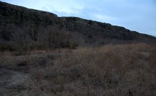 Длинная скала на Кундрючьей между Голубинкой и Чернышовым