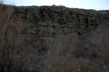 Длинная скала на Кундрючьей между Голубинкой и Чернышовым