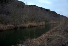 Длинная скала на Кундрючьей между Голубинкой и Чернышовым