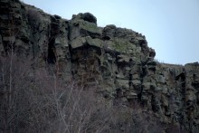 Длинная скала на Кундрючьей между Голубинкой и Чернышовым