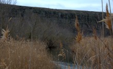 Длинная скала на Кундрючьей между Голубинкой и Чернышовым