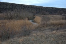 Длинная скала на Кундрючьей между Голубинкой и Чернышовым