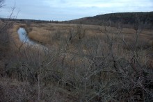 Длинная скала на Кундрючьей между Голубинкой и Чернышовым