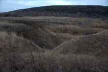 Длинная скала на Кундрючьей между Голубинкой и Чернышовым