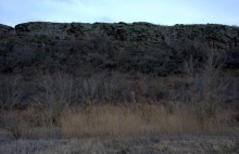 Длинная скала на Кундрючьей между Голубинкой и Чернышовым