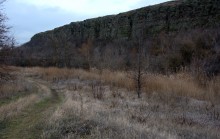 Длинная скала на Кундрючьей между Голубинкой и Чернышовым