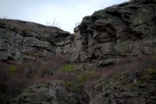 Длинная скала на Кундрючьей между Голубинкой и Чернышовым