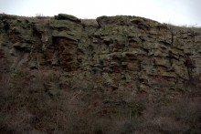 Длинная скала на Кундрючьей между Голубинкой и Чернышовым