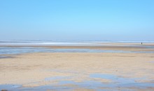 Убежала вода от Чумбур-косы, Павло-Очаковской косы и Займо-Обрыва. Ветровой сгон воды в Азовском море зимой