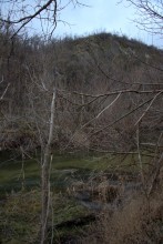 Скала, омуты и мели на Кундрючьей