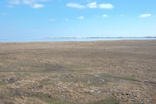 Ветровой нагон льда в Таганрогском заливе