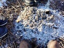 Масленица в первый день весны у Васильевской протоки