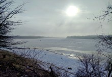 На стрелке Дона и Аксая во второй день весны