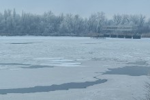 На стрелке Дона и Аксая во второй день весны