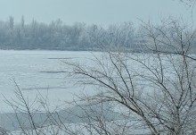 На стрелке Дона и Аксая во второй день весны