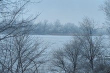 На стрелке Дона и Аксая во второй день весны