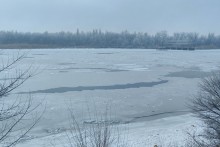 На стрелке Дона и Аксая во второй день весны