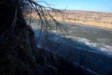 Большая скала на правом берегу Северского Донца