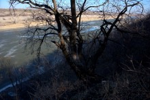 Большая скала на правом берегу Северского Донца