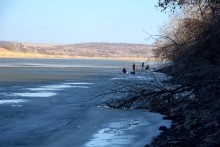Большая скала на правом берегу Северского Донца
