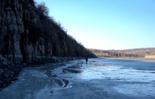 Большая скала на правом берегу Северского Донца