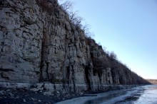 Большая скала на правом берегу Северского Донца