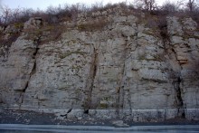 Большая скала на правом берегу Северского Донца