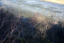 Большая скала на правом берегу Северского Донца