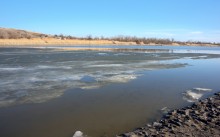 Последний лёд на Северском Донце