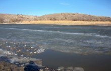 Последний лёд на Северском Донце