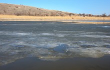 Последний лёд на Северском Донце