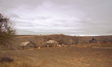 Белая скала у хутора Верхнепопов