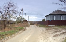 Белая скала у хутора Верхнепопов