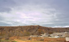 Белая скала у хутора Верхнепопов