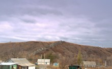 Белая скала у хутора Верхнепопов