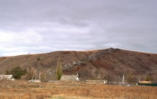 Белая скала у хутора Верхнепопов