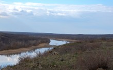Гора Пирамидальная на Северском Донце
