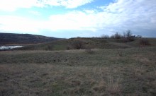 Странное укрепление на берегу Северского Донца