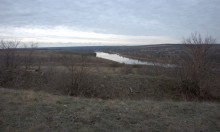 Странное укрепление на берегу Северского Донца