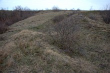 Странное укрепление на берегу Северского Донца