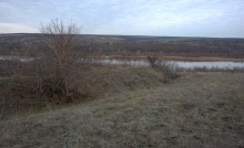 Странное укрепление на берегу Северского Донца