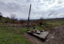 Колодец-журавль у хутора Карпово-Обрывский