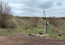 Колодец-журавль у хутора Карпово-Обрывский