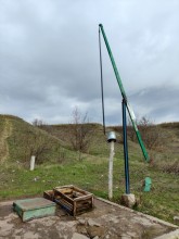 Колодец-журавль у хутора Карпово-Обрывский