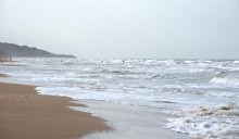 Шторм в Кучугурах