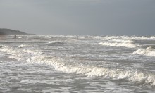 Шторм в Кучугурах