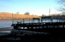 Старый причал в Маныческой