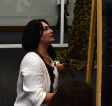 Мастер-класс по плетению маскировочной сети в Библионочь 2025 в ДГП